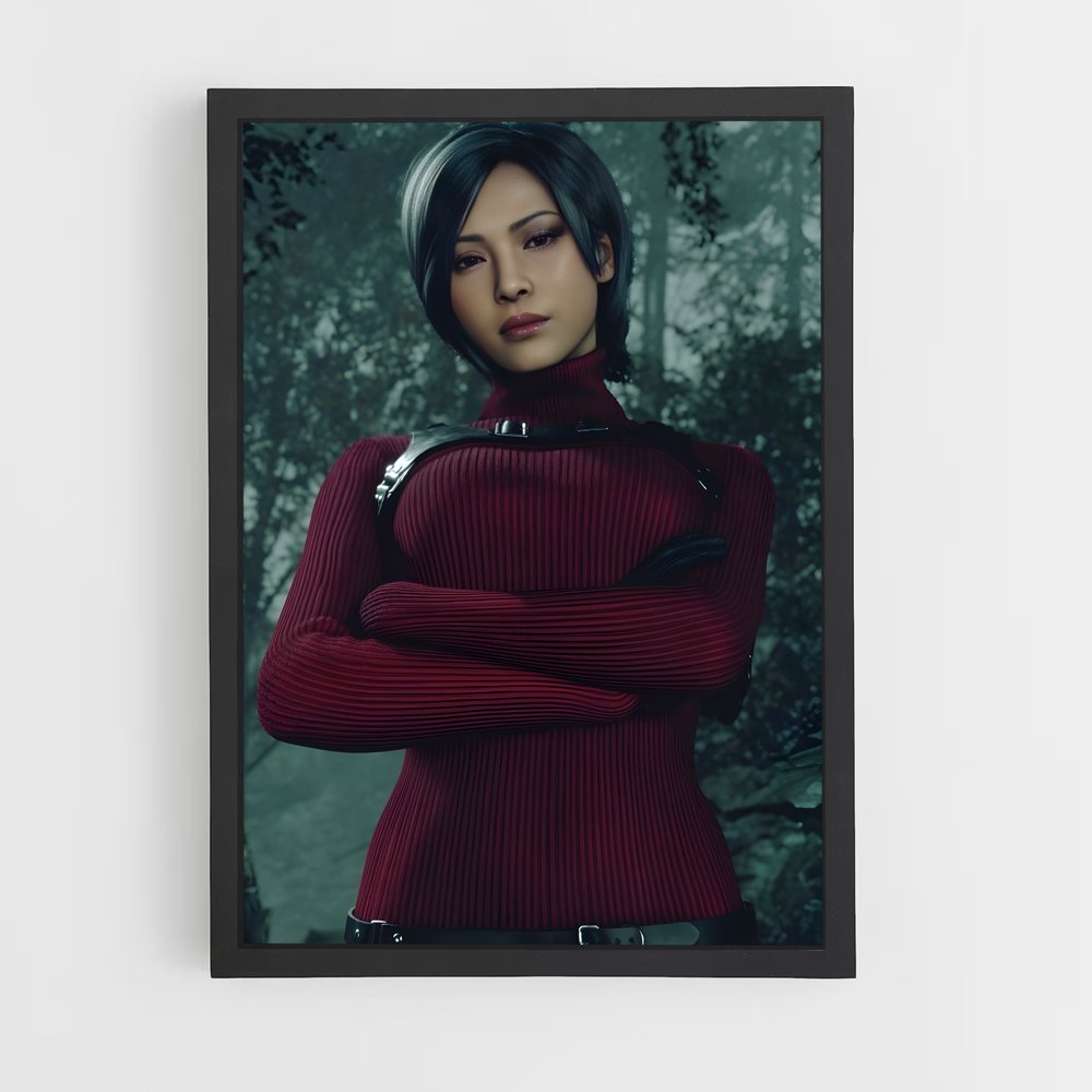 Poster Ada's Elegance – affiche Resident Evil (vue 2)